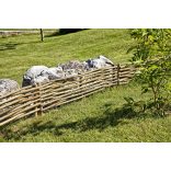 Ágyásszegély , Kerti szegély mogyorófa 20x60 cm