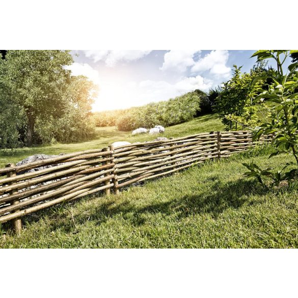 Ágyásszegély , Kerti szegély mogyorófa 20x60 cm