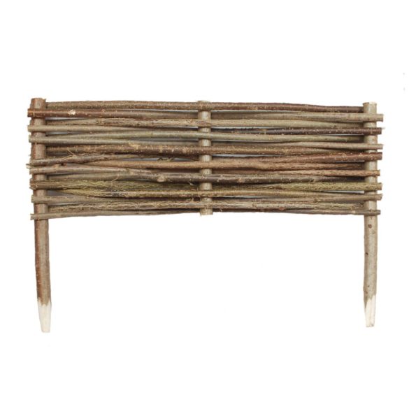 Ágyásszegély , Kerti szegély mogyorófa 20x60 cm